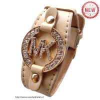 michael kors leer logo beige accessoires Nederland Site hytzf203